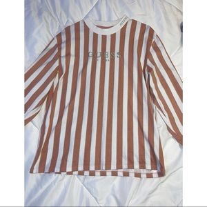 Guess Long Sleeve Striped Shirt